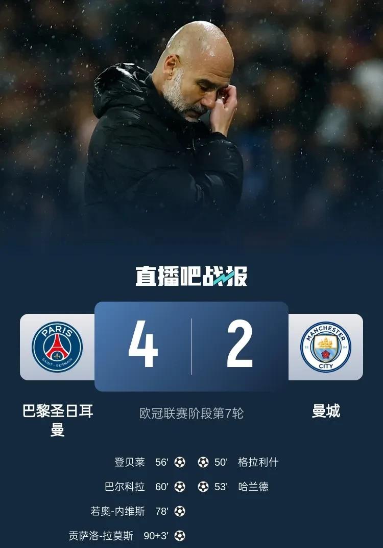 关于曼城客场失利，争冠形势日渐严峻的信息