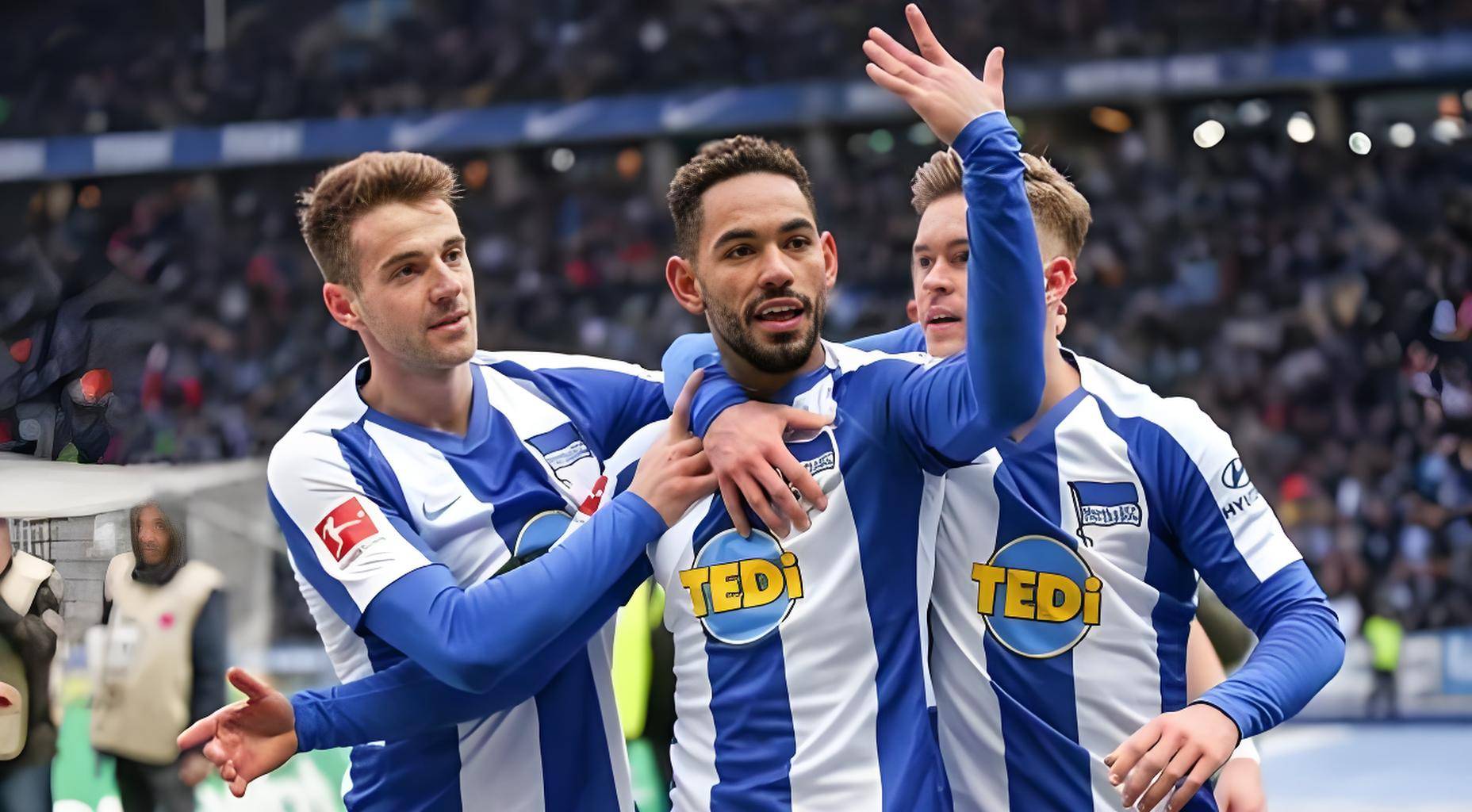 柏林赫塔在比赛中展现出色的球技